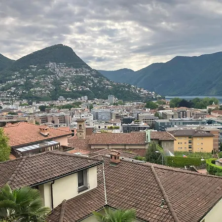 Apartment 2 Bedrooms Large Luxury With View Massagno 9a Lugano